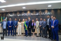 Câmara Municipal de Cacoal realiza cerimônia de posse do prefeito e vereadores e elege Mesa Diretora para a 11ª Legislatura.