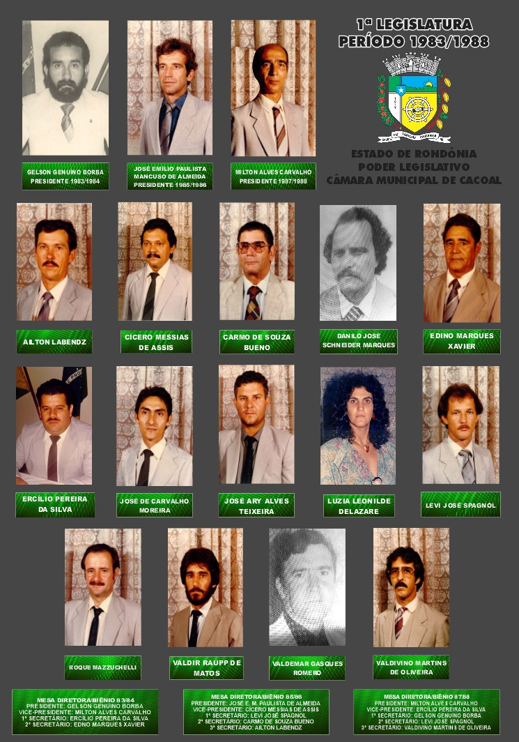 1 LEGISLATURA