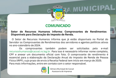 Comunicado Recursos Humanos CMC