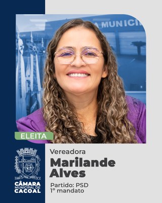 Vereadora Marilande