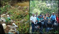 SECRETÁRIO DE MEIO AMBIENTE PROMOVE AÇÃO PARA LIMPEZA DO RIO PIRARARA