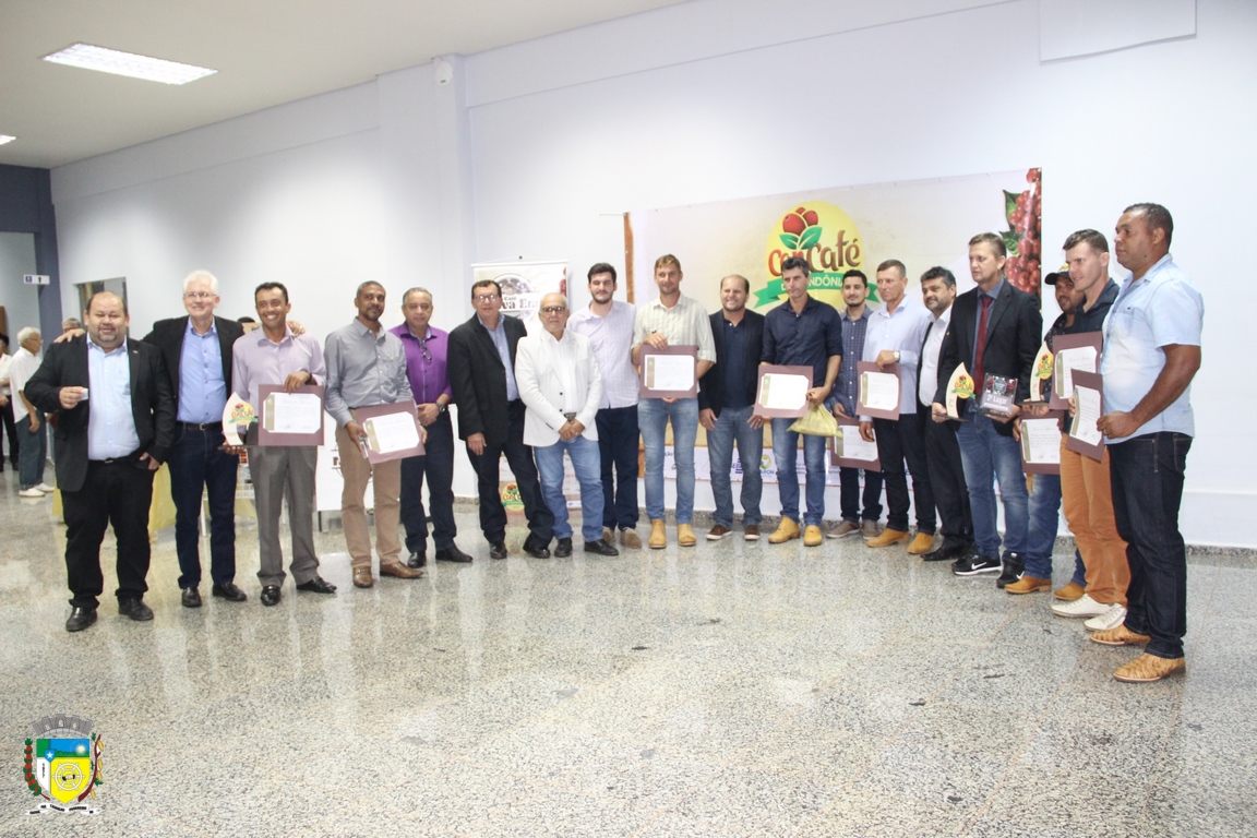 Cafeicultores são homenageados na Câmara Municipal de Cacoal