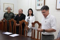 Vereadores prestigiam posse da Junta Militar de Cacoal