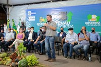 Câmara prestigia lançamento do programa do governo do estado Tchau Poeira, e recursos na ordem de quase 16 milhões para Cacoal