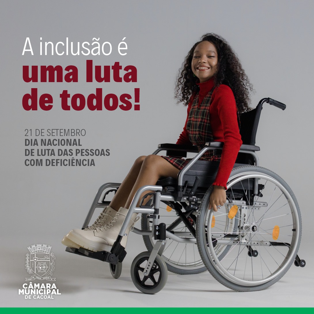 Dia Nacional de Luta das Pessoas com Deficiência 