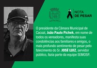 NOTA DE FALECIMENTO