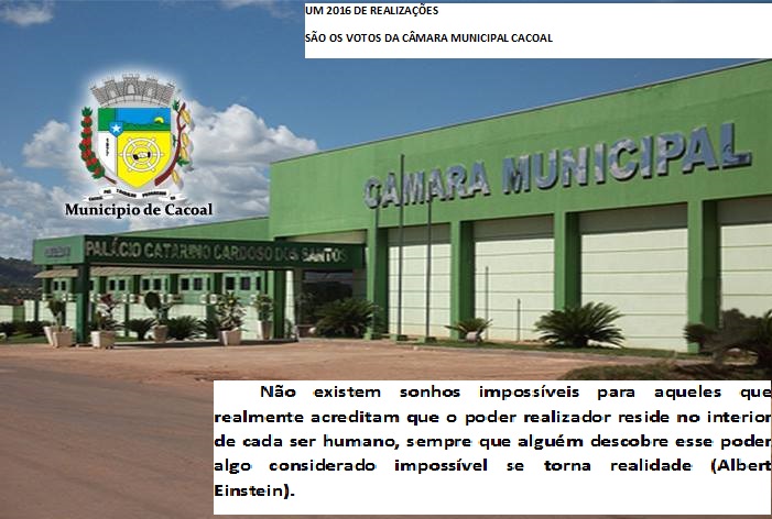 2016 de realizações 