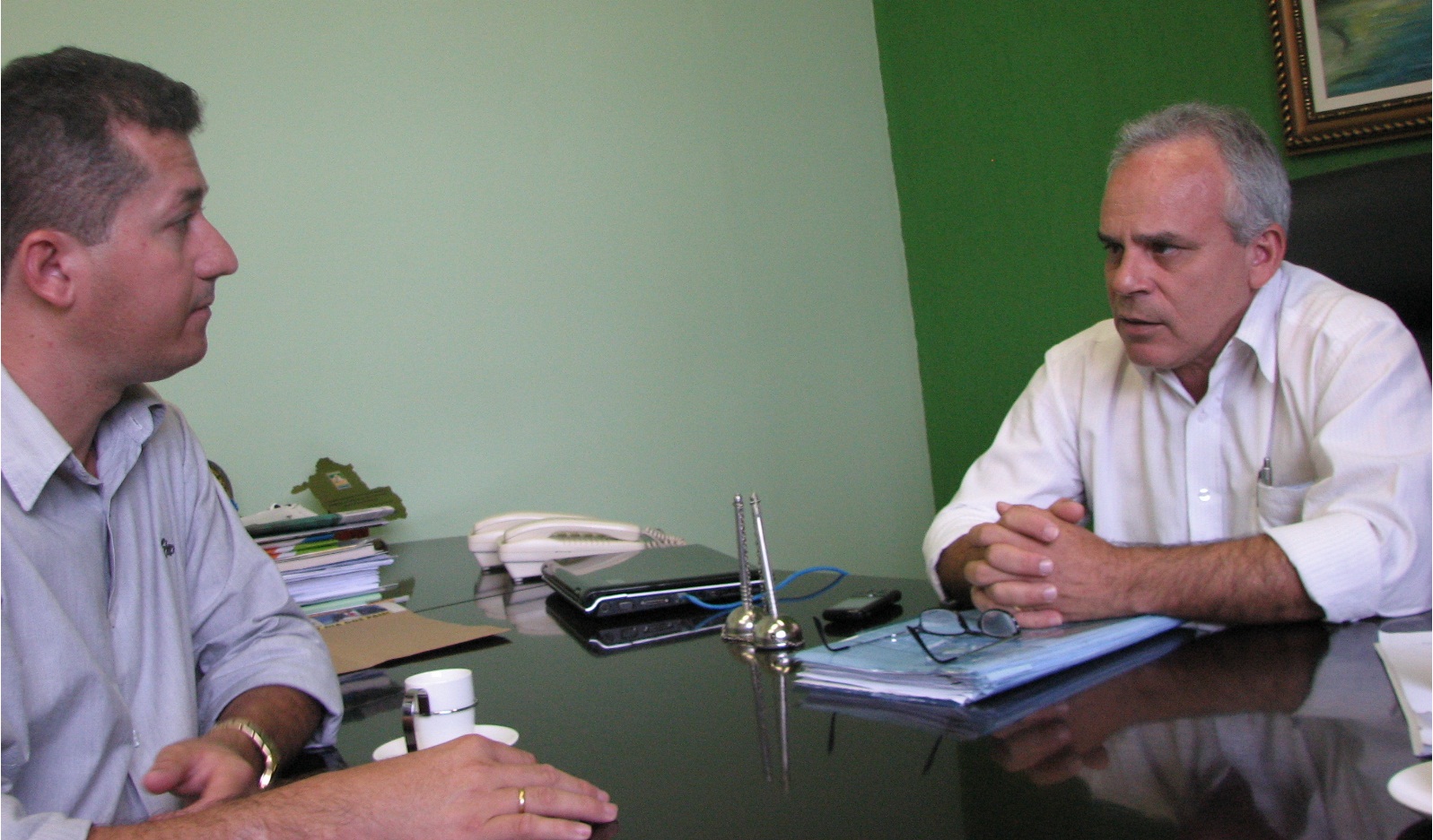 Katatal recebe visita do presidente do legislativo costa-marquense 