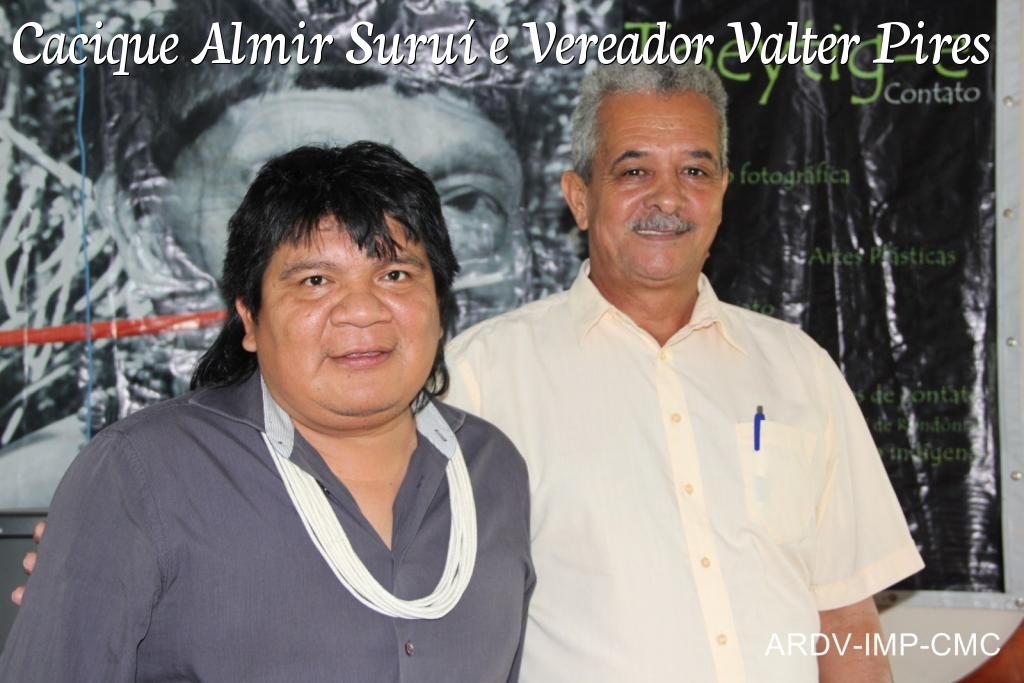 VALTER PIRES DECLARA APOIO A PROJETO DE ALMIR SURUÍ
