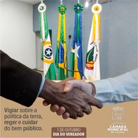 Parabéns vereadores pelo seu dia, hoje é o dia nacional e mundial do vereador