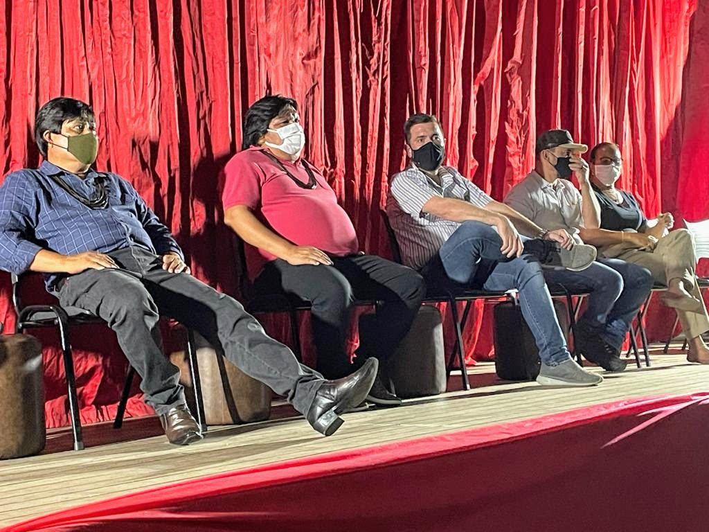 Presidente da Câmara, participa da abertura da Assembleia do Povo Suruí