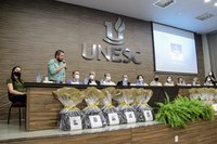 Presidente da Câmara participa de evento da Seduc, na Unesc