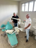 Ao visitar UBS de Divinópolis, e constatar a falta de Dentista, Pichek solicita providências do executivo