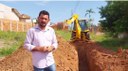Atendendo solicitação do vereador Kapiche, Saae inicia expansão da rede de esgoto em Cacoal