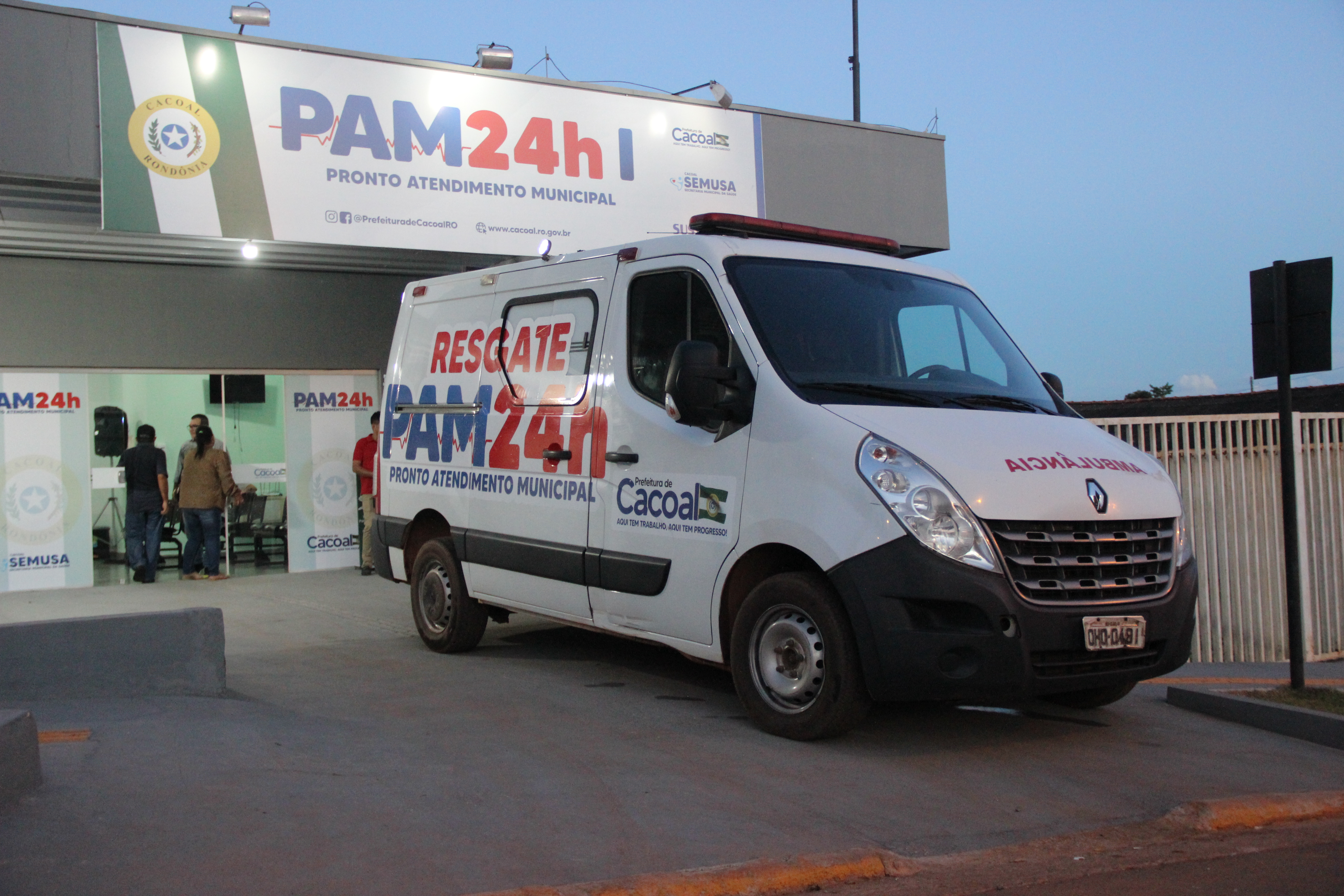 PAM é inaugurado em Cacoal com a presença dos vereadores