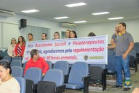 Regulamentação de jornada de trabalho de 30 horas dos assistentes sociais e fisioterapeutas é aprovado na Câmara