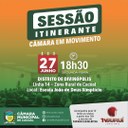 Sessão Itinerante – 19ª Sessão Ordinária será em Divinópolis, na quadra da escola João de Deus Simplício