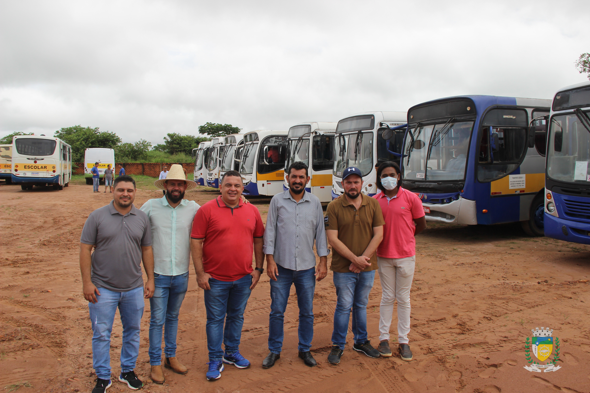Vereadores acompanham vistorias nos ônibus escolares, muito não oferecem as mínimas condições de segurança