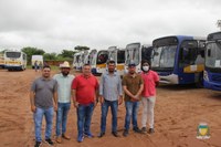 Vereadores acompanham vistorias nos ônibus escolares, muito não oferecem as mínimas condições de segurança