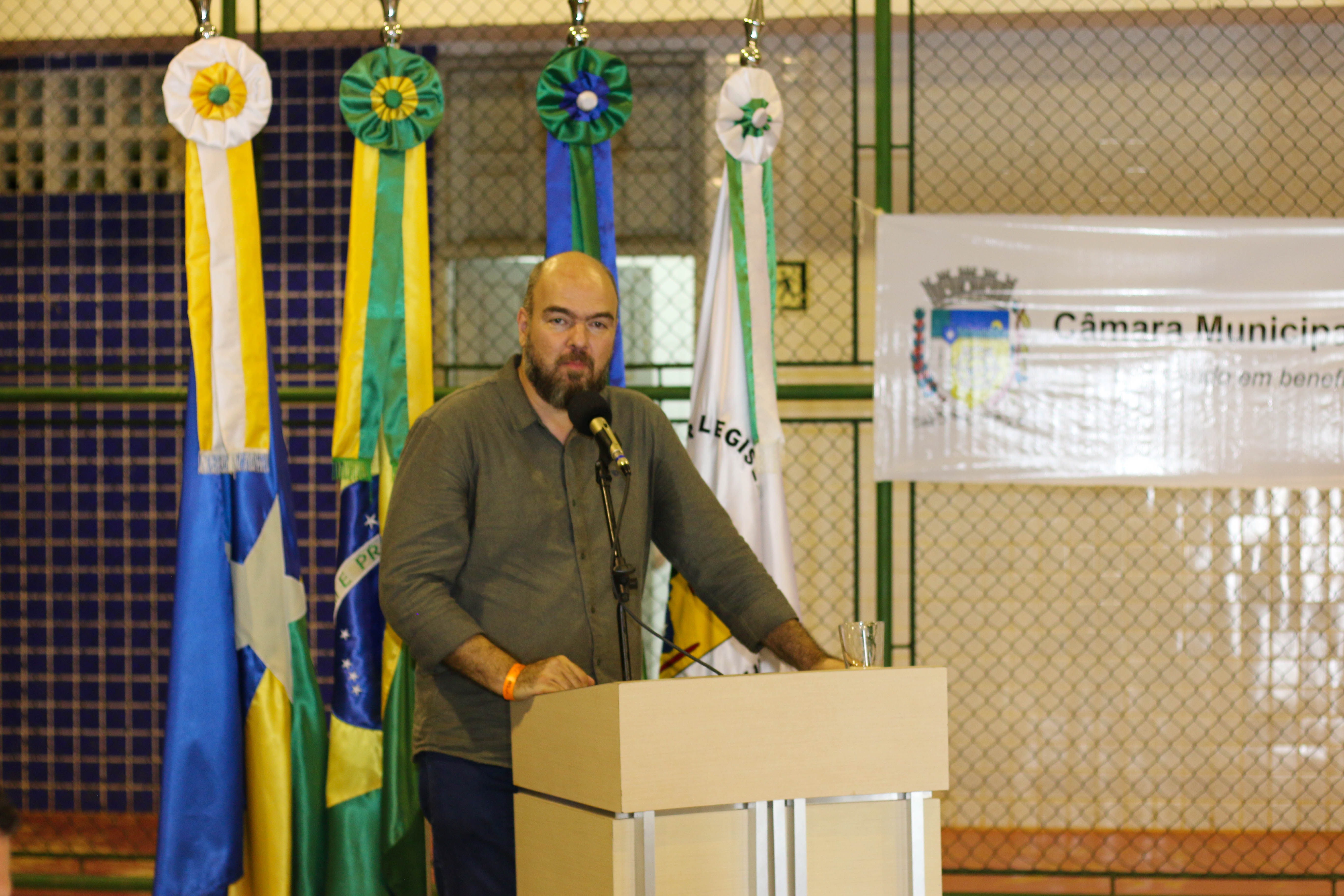 Fábio Cecília destaca potencial de Cacoal em palestra sobre café e cacau