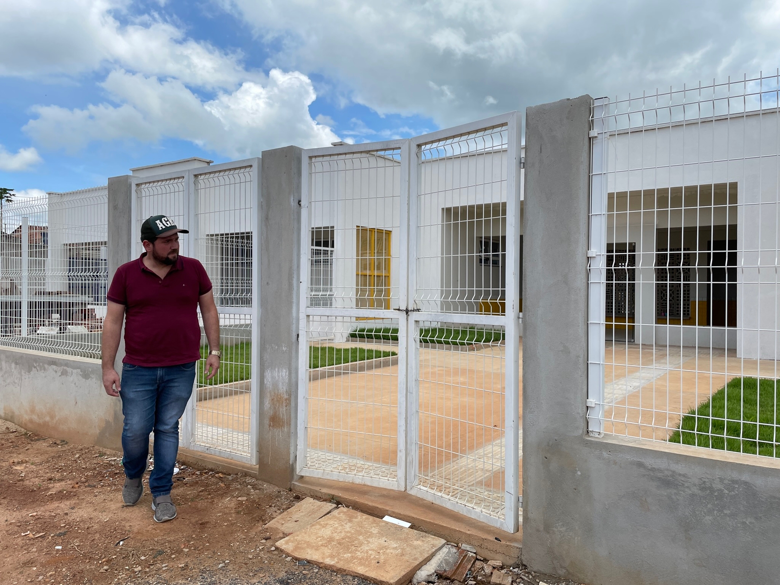 Pichek fiscaliza Obras e pede agilidade do Executivo para entrega de três Creches do Município  