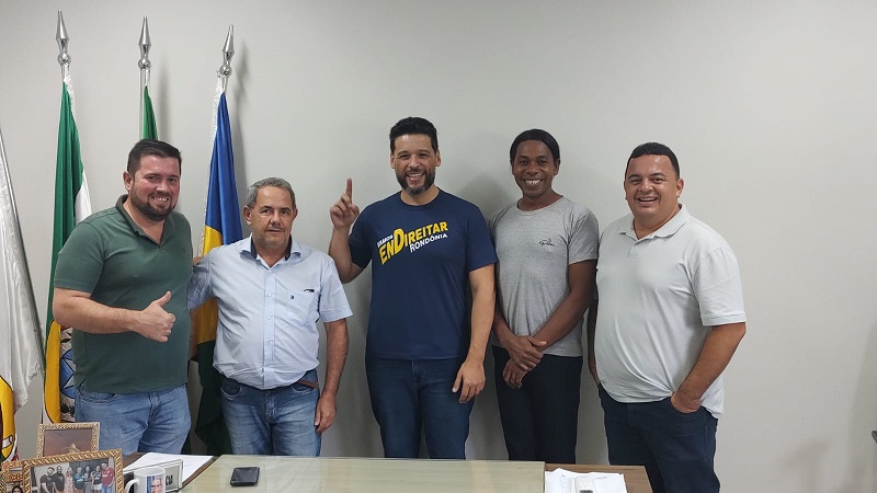 Presidente da Câmara recebe visita de Deputado que votou contra aumento do ICMS