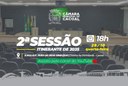 A Câmara Municipal de Cacoal convida você para a 2ª Sessão Itinerante, que será realizada nesta quarta-feira, 29 de outubro.
