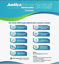 Atenção Cacoal! Vem aí Justiça Rápida Itinerante 2025, dias 19 e 20 de julho.