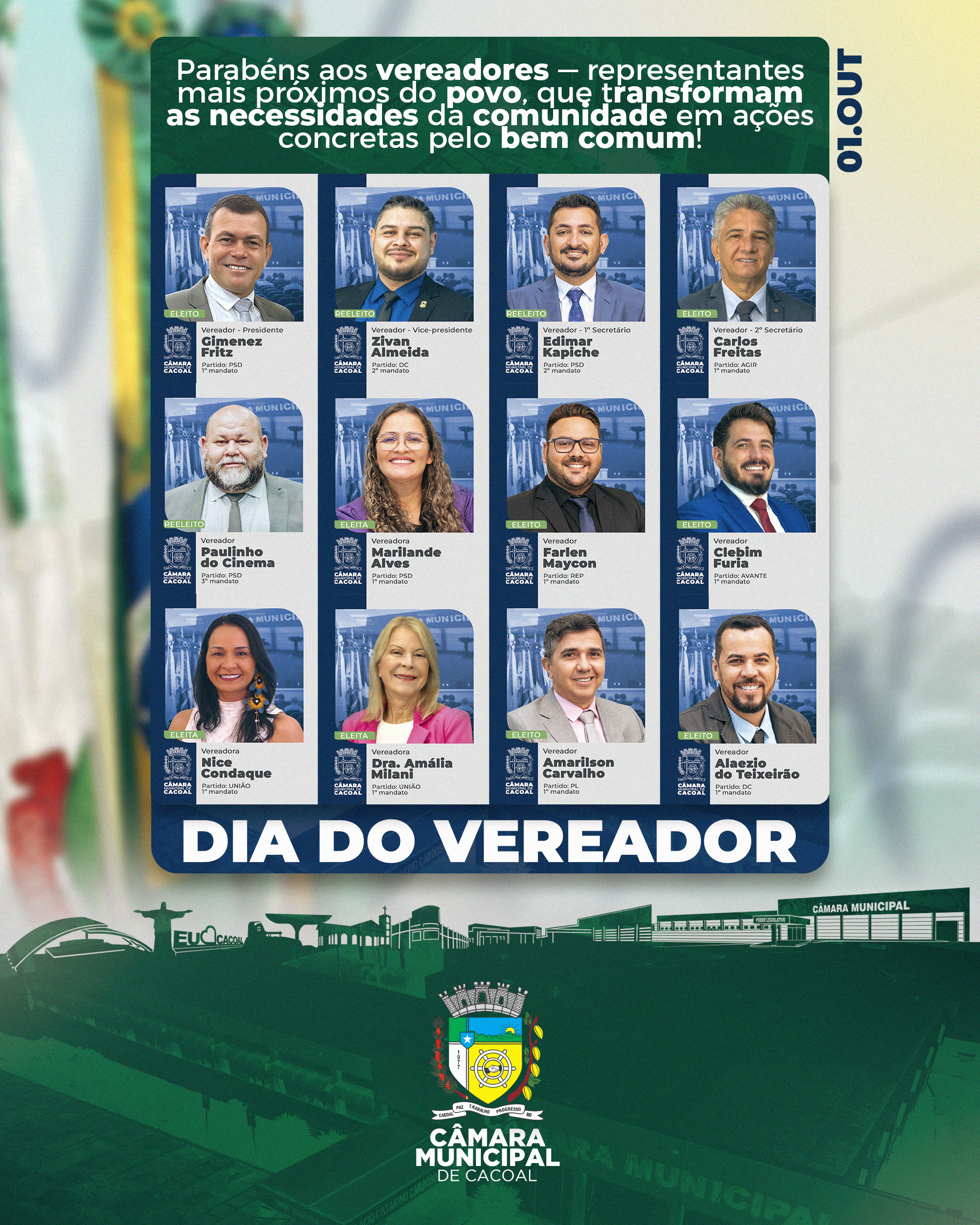 Mais que um Vereador: Um Fiscalizador e um Legislador