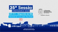  "Participe da 35ª Sessão Ordinária da Câmara Municipal de Cacoal nesta segunda-feira!"
