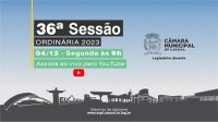 "Participe da 36ª Sessão Ordinária da Câmara Municipal de Cacoal nesta segunda-feira!"
