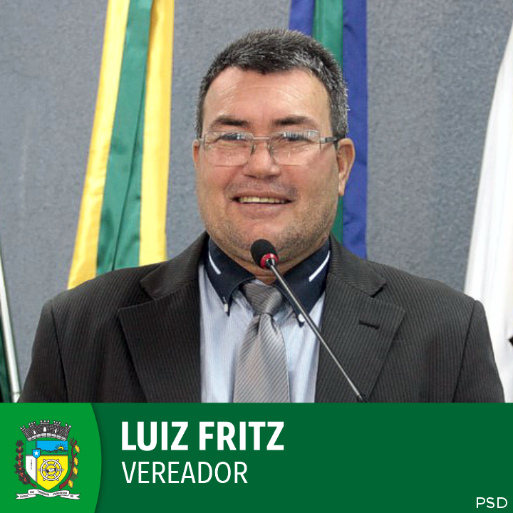 Vereador Luiz Fritz